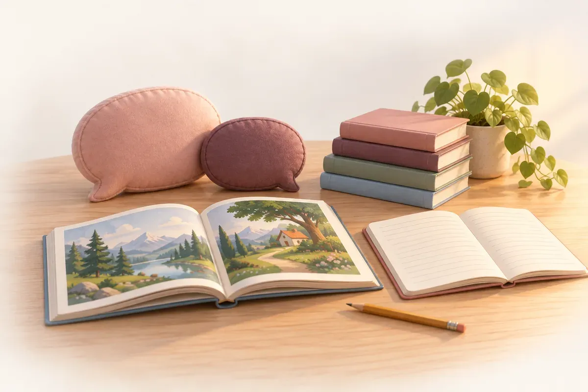 Illustration för ämnet svenska