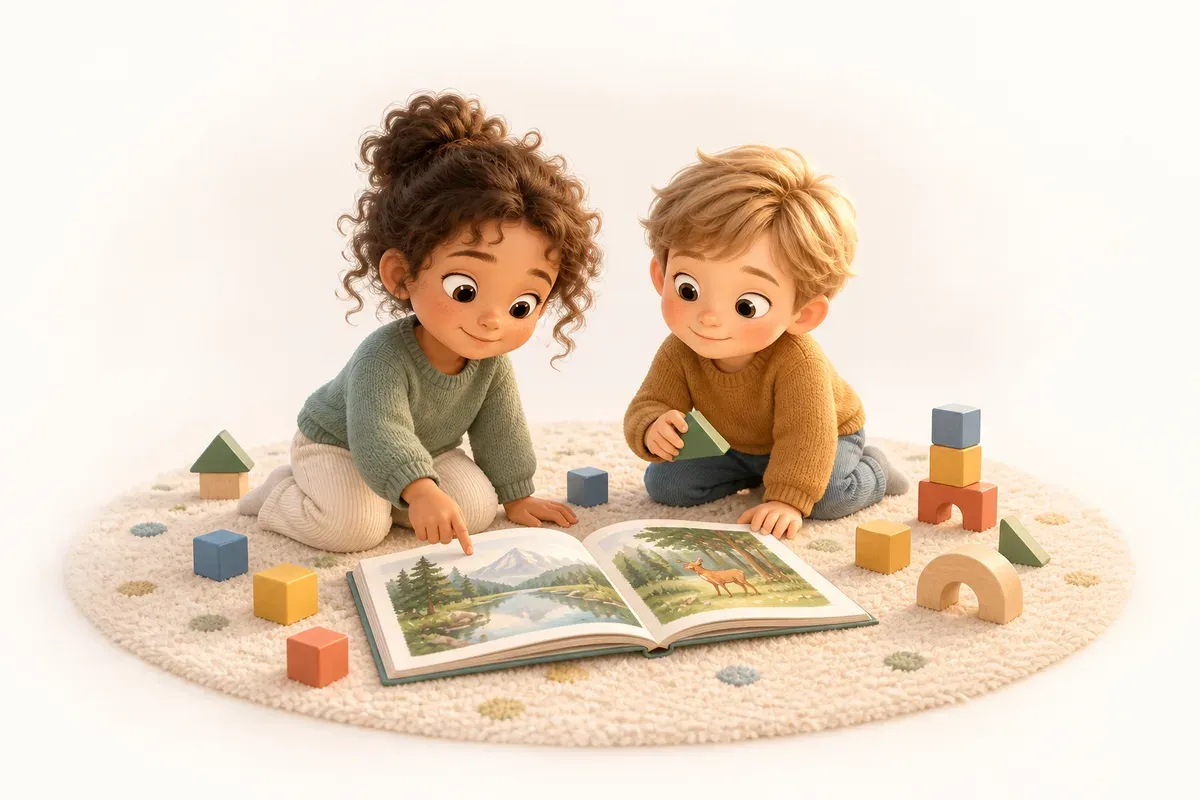 Illustration för förskoleklass